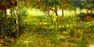 Click Here to view larger image of Captain John's Orchard by Richard Schmid